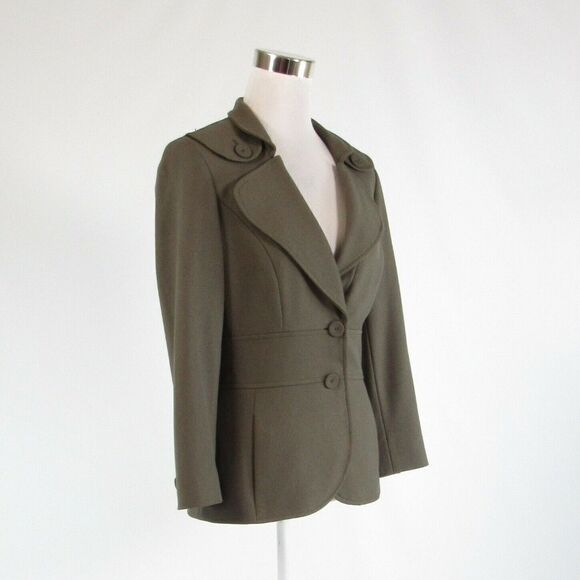Cool brown ETCETERA long sleeve jacket 2 NWOT - Picture 3 of 8